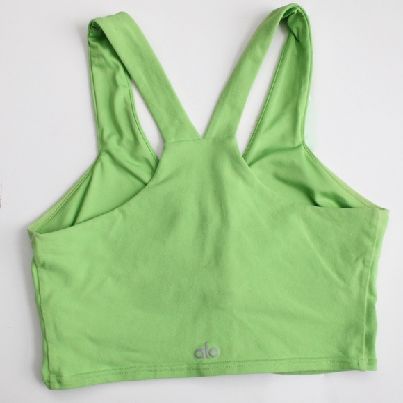 Alo Yoga Real Bra Tank Top in Woodrose & Green Apple Bundle of Two Size Small - Picture 5 of 12